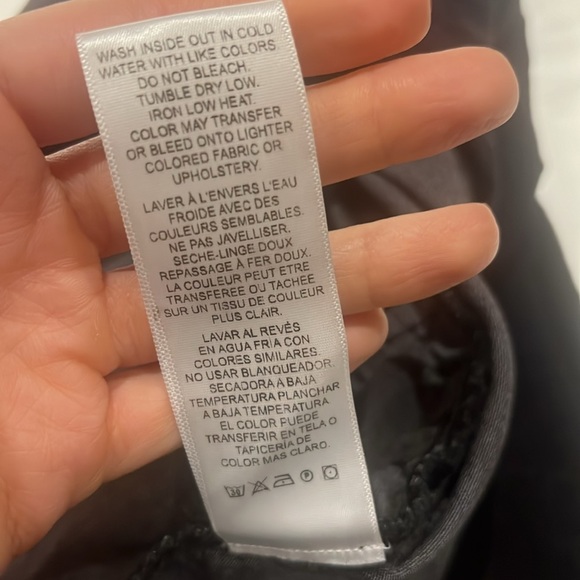 Frame Black Velvet Ankle Flare Pants Sz 27 - Picture 8 of 9